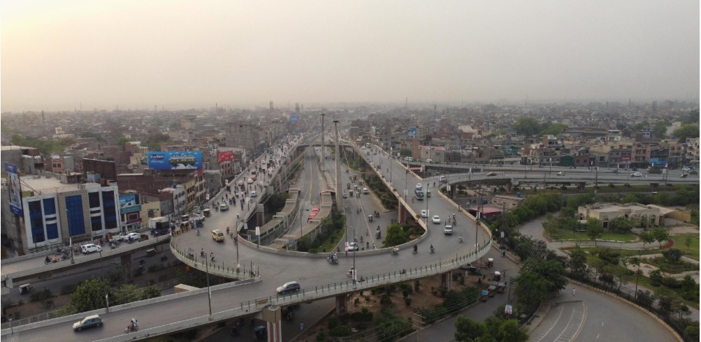 Lahore, Flyover,