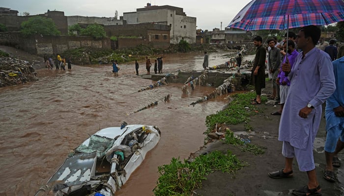 Rain Flood in Islamabad